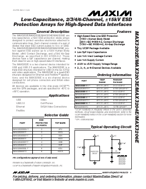 MAX3206E Datasheet PDF Maxim Integrated