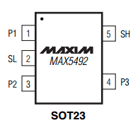MAX5492LC07538-T Datasheet PDF Maxim Integrated