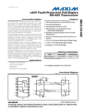 MAX13448E Datasheet PDF Maxim Integrated