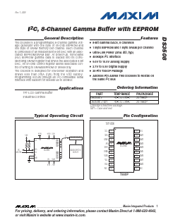 DS3508E+ Datasheet PDF Maxim Integrated