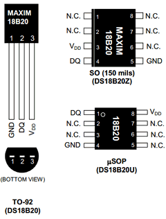 DS18B20-SL Datasheet PDF Maxim Integrated