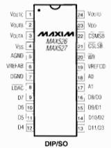 MAX527DENG Datasheet PDF Maxim Integrated