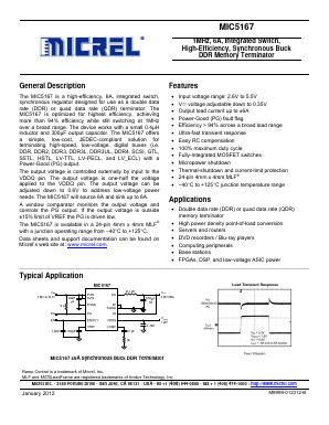 MIC5167 Datasheet PDF Micrel