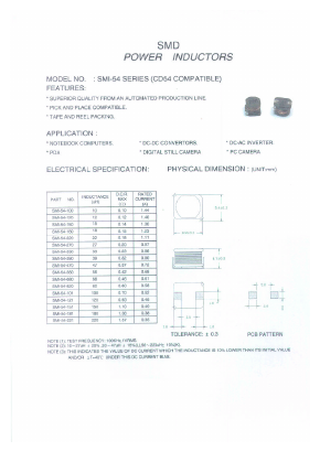 SMI-54-270 Datasheet PDF Micro Electronics