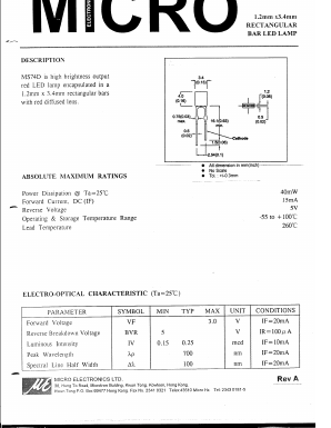 MS74D Datasheet PDF Micro Electronics