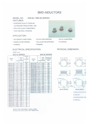 SMI-40-121 Datasheet PDF Micro Electronics