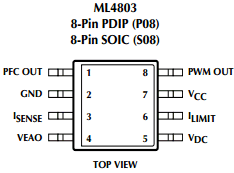 ML4803CS-1 Datasheet PDF Micro Linear Corporation