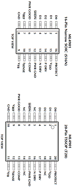 ML4901CT Datasheet PDF Micro Linear Corporation