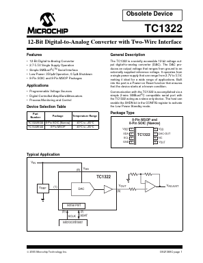 TC1322EOA Datasheet PDF Microchip Technology