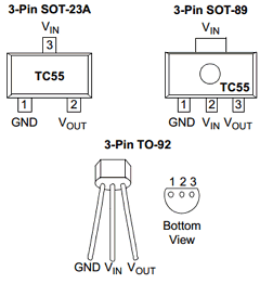 TC55RP3001ECB713 Datasheet PDF Microchip Technology