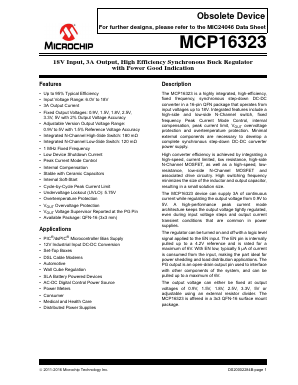 MCP16323T-500E Datasheet PDF Microchip Technology