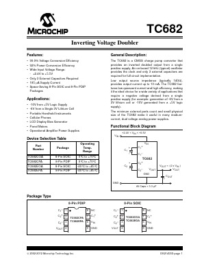 TC682COA Datasheet PDF Microchip Technology