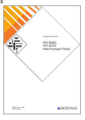VPC3215C Datasheet PDF Micronas