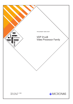 VDP31XXB Datasheet PDF Micronas
