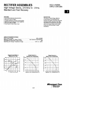 USR200A Datasheet PDF Microsemi Corporation