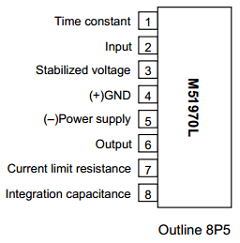 M51970 Datasheet PDF MITSUBISHI ELECTRIC 