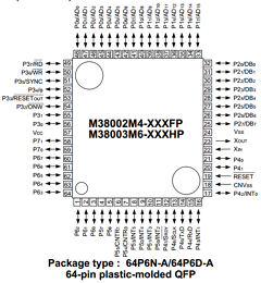 M38002S3-XXXFS Datasheet PDF Mitsumi