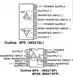 M5219FP Datasheet PDF Mitsumi