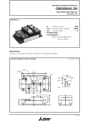QM300HA-2 Datasheet PDF Mitsumi