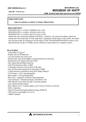 M2S28D20ATP Datasheet PDF Mitsumi