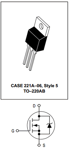 MTP10N10E Datasheet PDF Motorola => Freescale