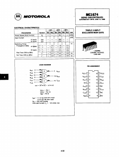 1674 Datasheet PDF Motorola => Freescale