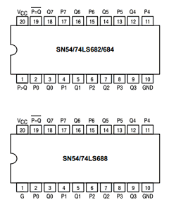 SN74LS684 Datasheet PDF Motorola => Freescale