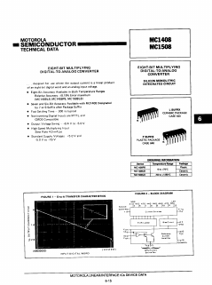 MC1408LB Datasheet PDF Motorola => Freescale