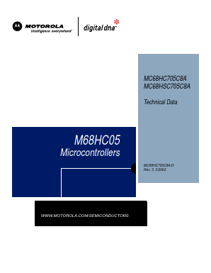 MC68HC705C8A Datasheet PDF Motorola => Freescale