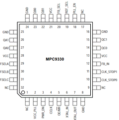 MPC9330 Datasheet PDF Motorola => Freescale