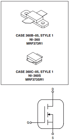 MRF373R1 Datasheet PDF Motorola => Freescale