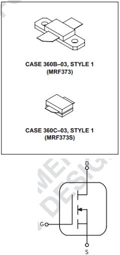 MRF373 Datasheet PDF Motorola => Freescale