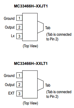 MC33466H-33JT1 Datasheet PDF Motorola => Freescale