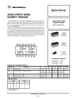 MC74F132D Datasheet PDF Motorola => Freescale
