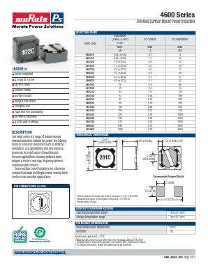 46281C Datasheet PDF Murata Power Solutions