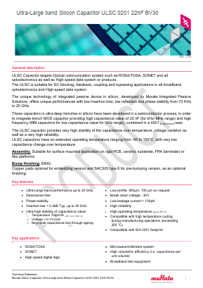 935155793522-F1N Datasheet PDF Murata Manufacturing