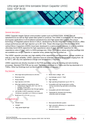 935154831510-W0T Datasheet PDF Murata Manufacturing