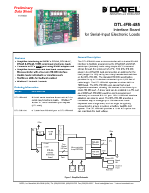 DTL-DB10-6 Datasheet PDF Murata Manufacturing