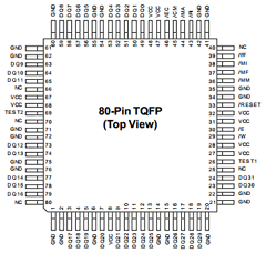 MU9C2485L-70TCI Datasheet PDF Music Semiconductors