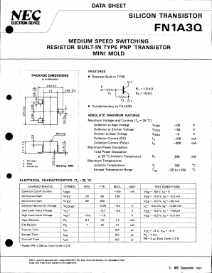 FN1A3Q-L Datasheet PDF NEC => Renesas Technology