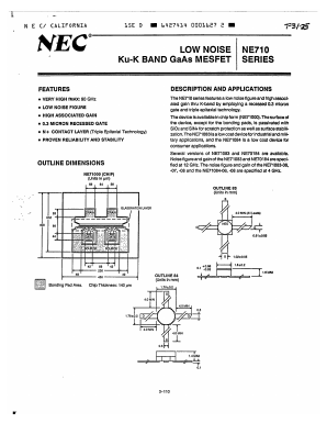 NE71083 Datasheet PDF NEC => Renesas Technology