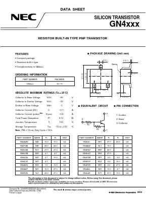GN4L4K Datasheet PDF NEC => Renesas Technology