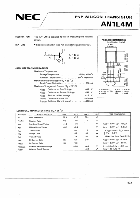 AN1L4M Datasheet PDF NEC => Renesas Technology