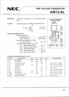 AN1L4L Datasheet PDF NEC => Renesas Technology