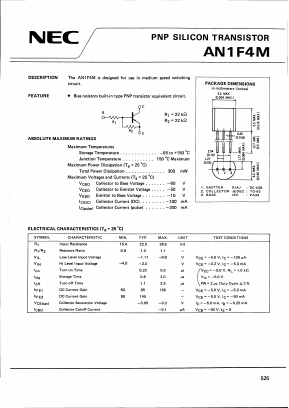 AN1F4M Datasheet PDF NEC => Renesas Technology