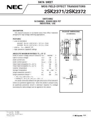 2SK2371 Datasheet PDF NEC => Renesas Technology