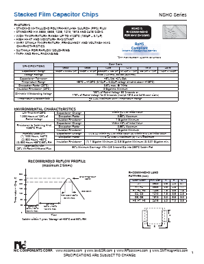NSHC272J50TRA1F Datasheet PDF NIC-Components Corp.