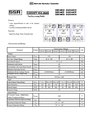 D2N140CG Datasheet PDF Nihon Inter Electronics