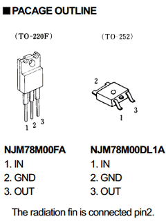 NJM78M06FA Datasheet PDF Japan Radio Corporation 