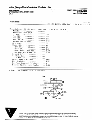 2N5686_ Datasheet PDF New Jersey Semiconductor